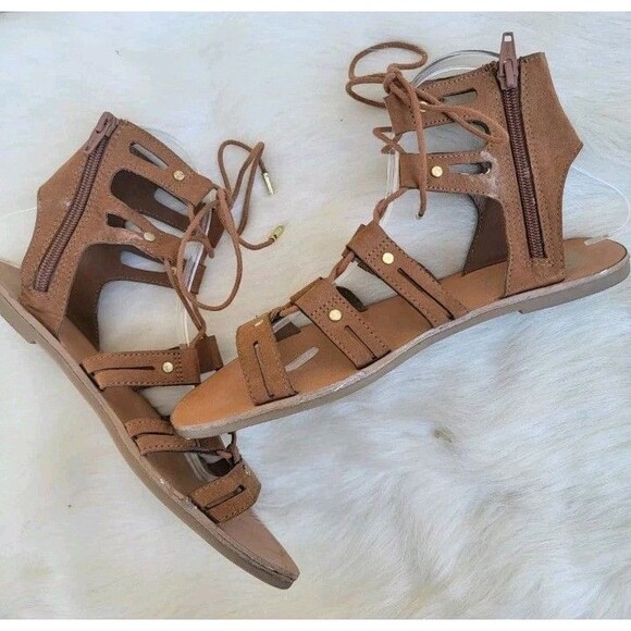 Dolce Vita Gladiator brown sandals wmns sz 8 - Picture 8 of 8